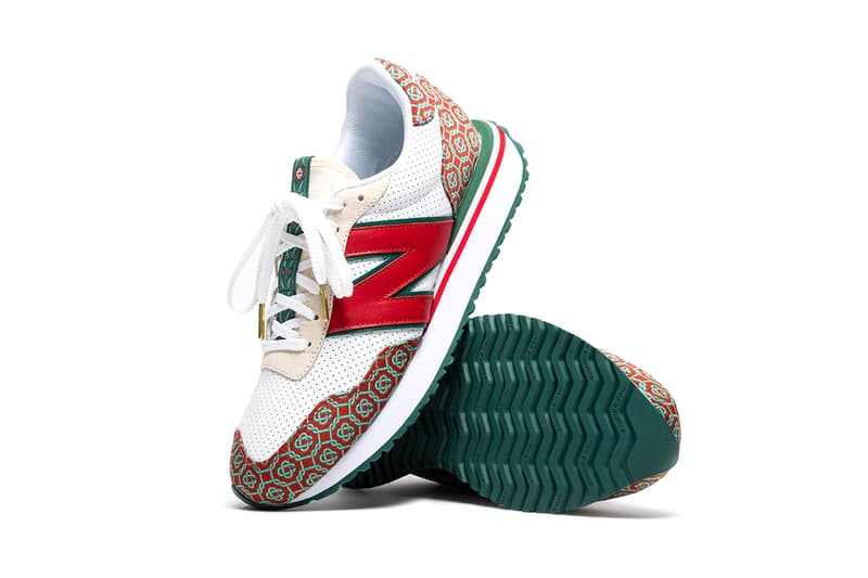 casablanca new balance 237 327 red monogram pack white green release date info store list buying guide photos price 