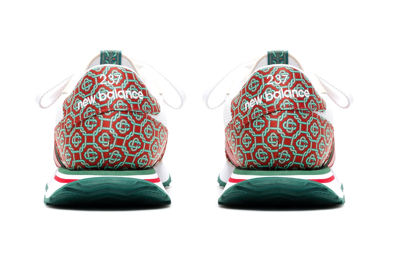 casablanca new balance 237 327 red monogram pack white green release date info store list buying guide photos price 