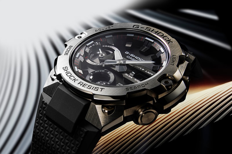 Casio выпускает самые тонкие часы G-STEEL, сокращая при этом энергопотребление вдвое.
