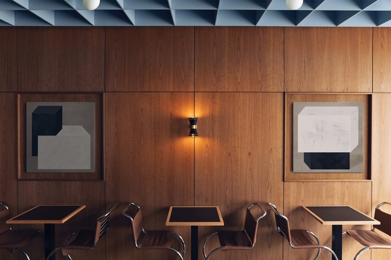 Child Studio Transforms This 1960s London Post Office Into Contemporary Maido Sushi Restaurant Architecture London Saint John's Wood kate moss sir paul mccartney ewan mcgregor design modern sushi japanese restaurant