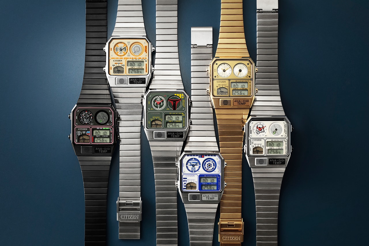 Citizen to Drop Star Wars Character-Based Ana-Digi Temp Watches in September