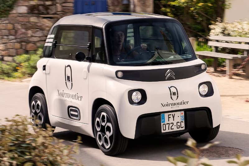 Citroën Ami Cargo French Micro City Car Courier Service Parcel Storage Electric Urban Delivery 