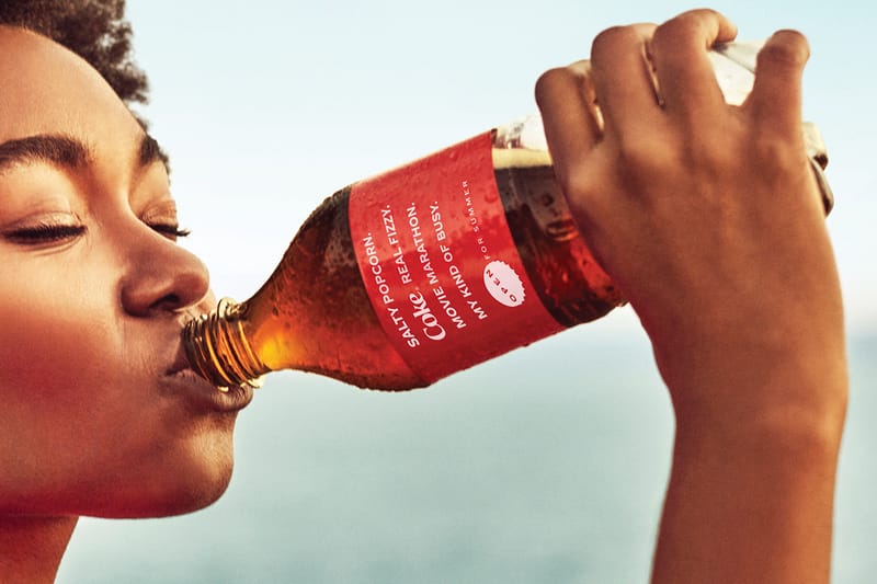 Coca-Cola’s New Bottles Celebrate Summertime Rituals With Poetry