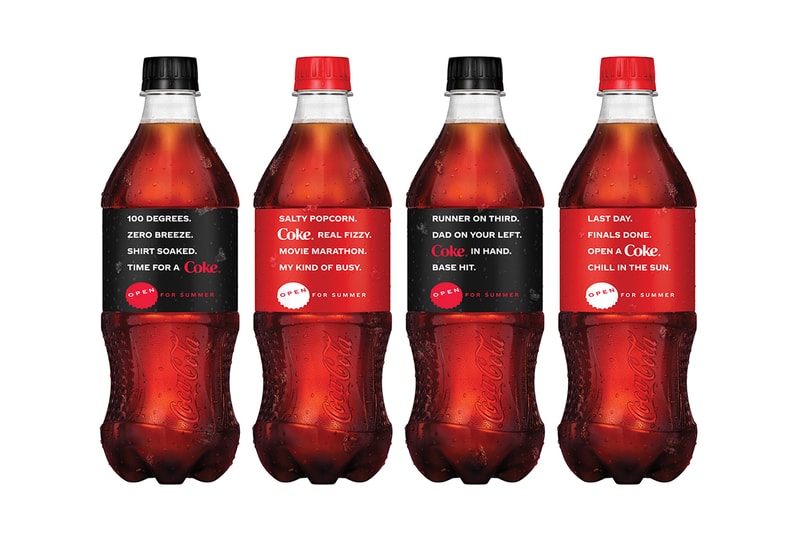 Coca-Cola’s New Summer poems Packaging info USA summertime marketing campaign soda pop 