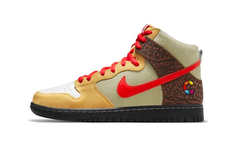 Color Skates Nike SB Dunk High Kebab and Destroy Official Look Release Info Buy Price