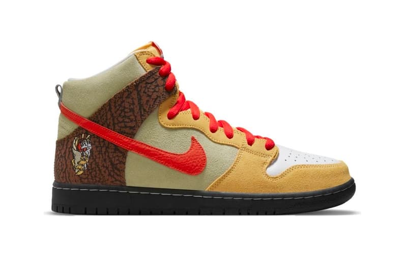Color Skates Nike SB Dunk High Kebab and Destroy Official Look Release Info Buy Price