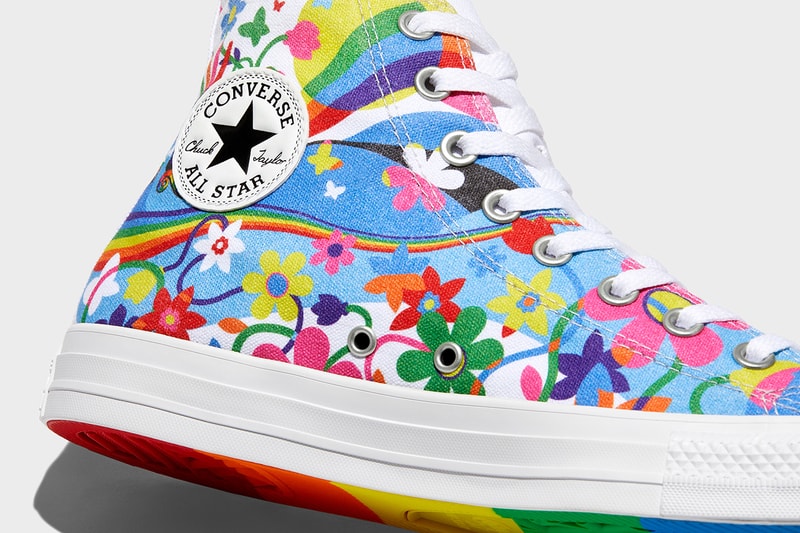 converse chuck 70 hi pride 170821C release info date store list buying guide photos price run star hike chuck taylor all star hi low platform slide pride 2021 LGBTQIA+