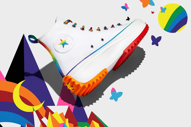 converse chuck 70 hi pride 170821C release info date store list buying guide photos price run star hike chuck taylor all star hi low platform slide pride 2021 LGBTQIA+