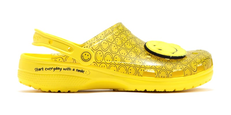 smiley crocs