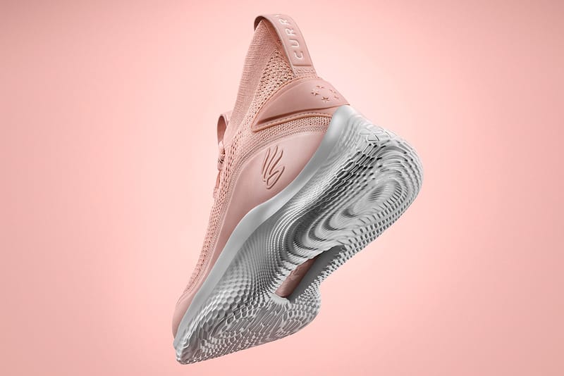 curry 8 flushed pink