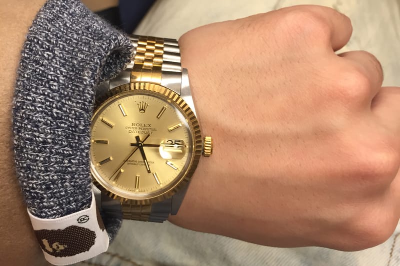 two tone datejust rolex