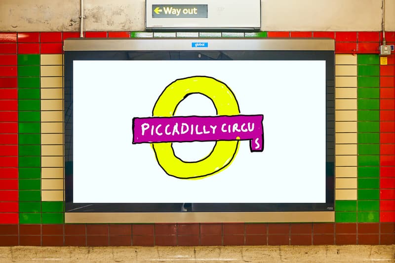 David Hockney London Underground Redesign Internet Reactions TfL Logo Piccadilly Circus Station Let's Do London Campaign