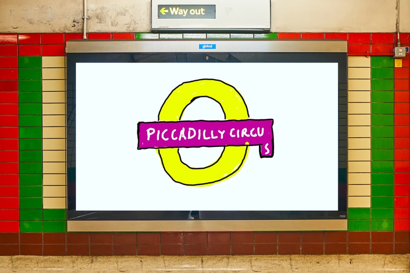 David Hockney London Underground Redesign Internet Reactions TfL Logo Piccadilly Circus Station Let's Do London Campaign