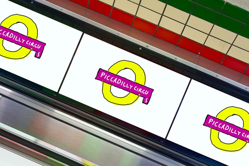 David Hockney London Underground Redesign Internet Reactions TfL Logo Piccadilly Circus Station Let's Do London Campaign