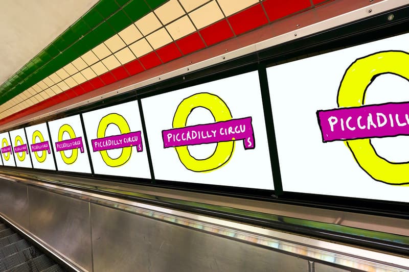 David Hockney London Underground Redesign Internet Reactions TfL Logo Piccadilly Circus Station Let's Do London Campaign