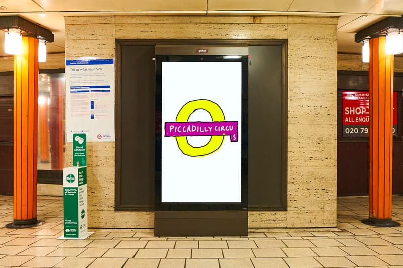David Hockney London Underground Redesign Internet Reactions TfL Logo Piccadilly Circus Station Let's Do London Campaign
