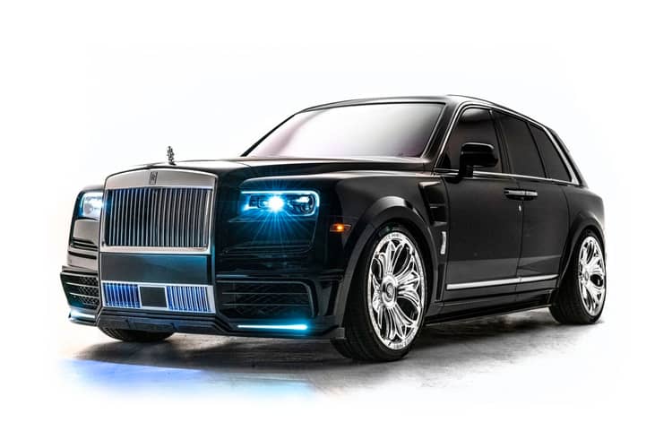 Take a Closer Look at Drake's One-of-One Chrome Hearts Rolls-Royce Cullinan