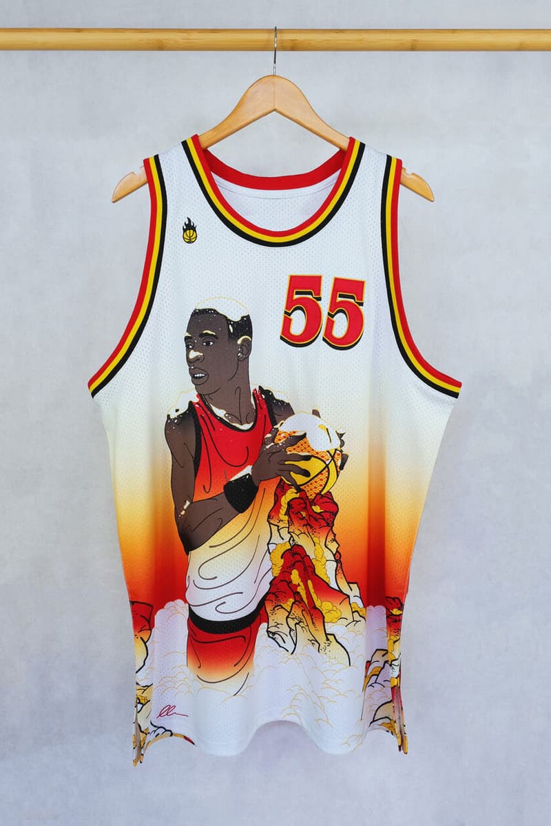 edo ball limited edition jersey art