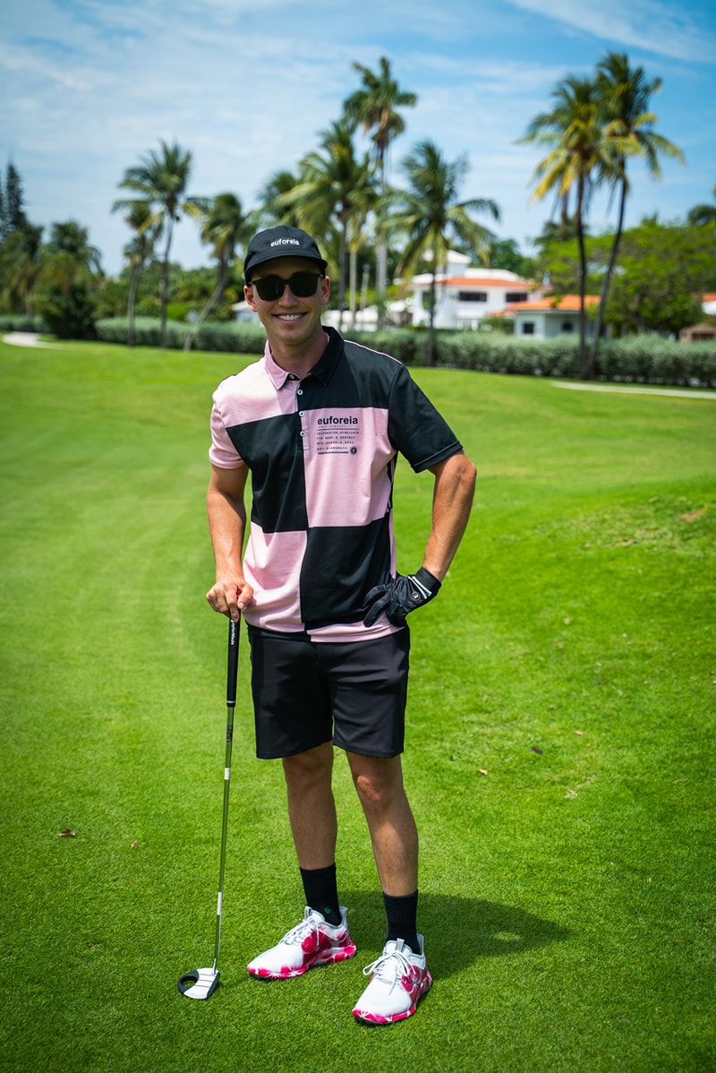 Euforeia Gloves Booth at HYPEGOLF Miami Event Free Complimentary