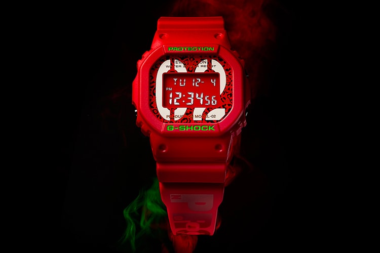Casio G-SHOCK Taps 'Neon Genesis Evangelion' for Bold Red DW-5600