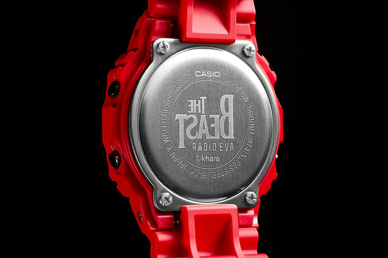 Neon Genesis Evangelion casio g shock dw 5600 collaboration watches accessories watch band info