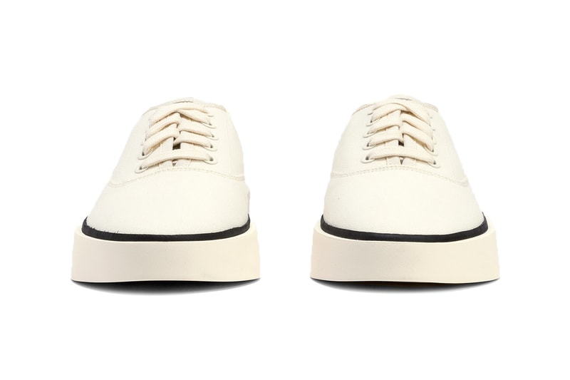 Fear of God Canvas 101 Backless Sneaker HBX Info release information 