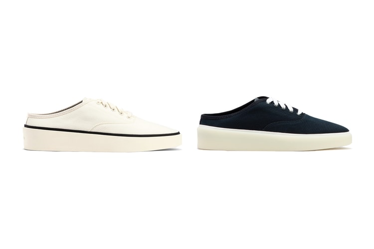 Slip Into Summer With Fear of God’s Canvas Backless Sneakers