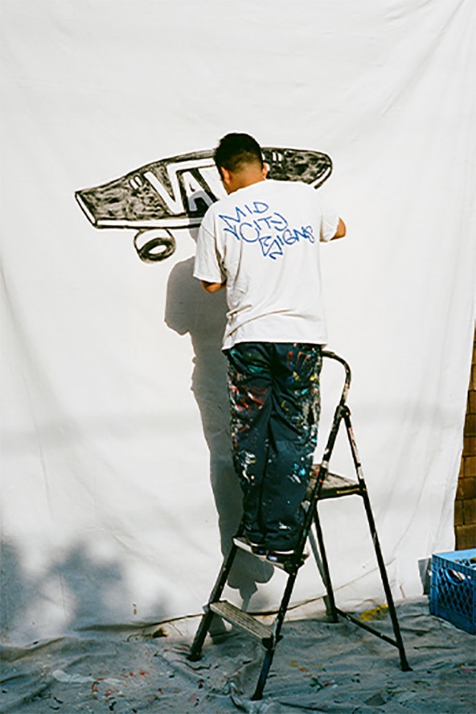 footpatrol mid city signs vault by vans old skool lx era lx sid Javier Matias la sign painting shop signage release date info store list buying guide photos price los angelese 