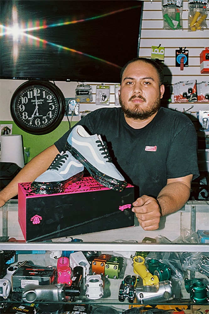 footpatrol mid city signs vault by vans old skool lx era lx sid Javier Matias la sign painting shop signage release date info store list buying guide photos price los angelese 