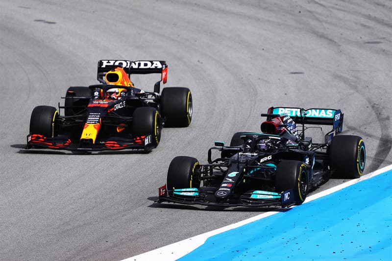 spanish grand prix barcelona catalunya lewis hamilton mercedes amg petronas formula 1 100th pole position win champion toto wolff red bull racing max verstappen