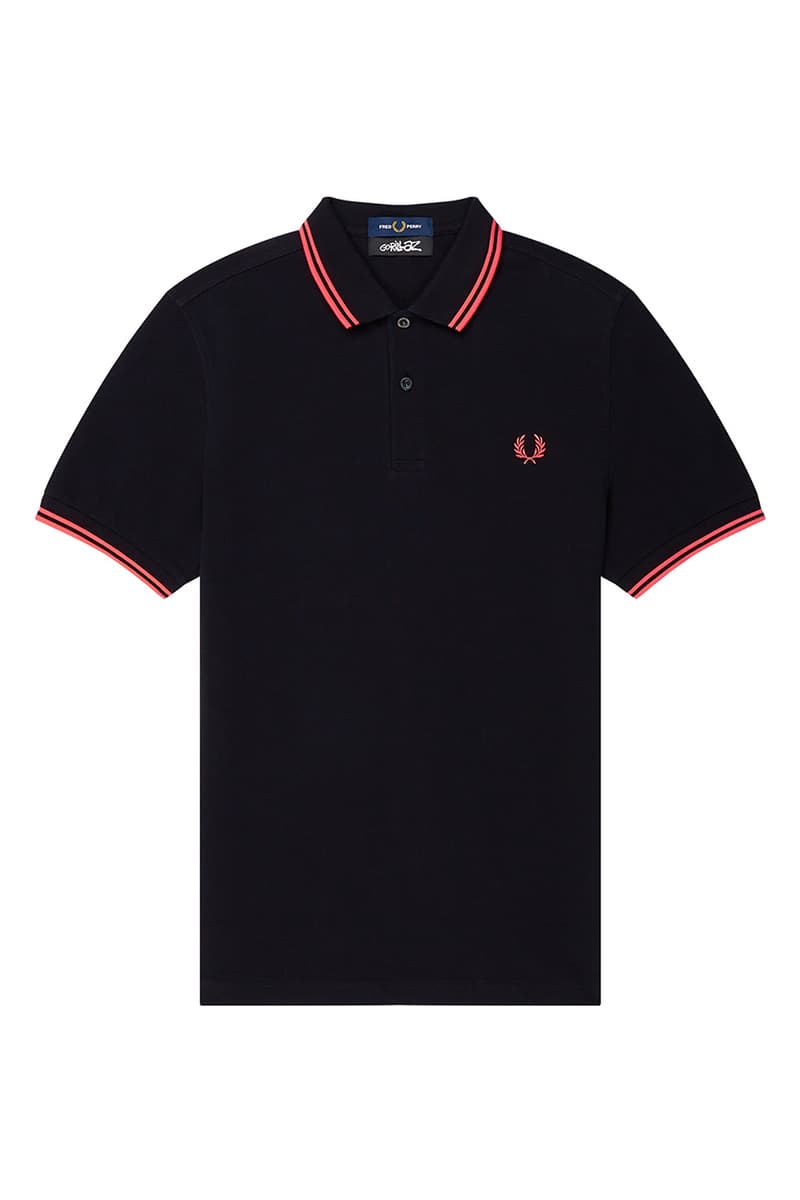 Fred Perry x Gorillaz Collaboration Release Info polo shirt Harrington Jacket