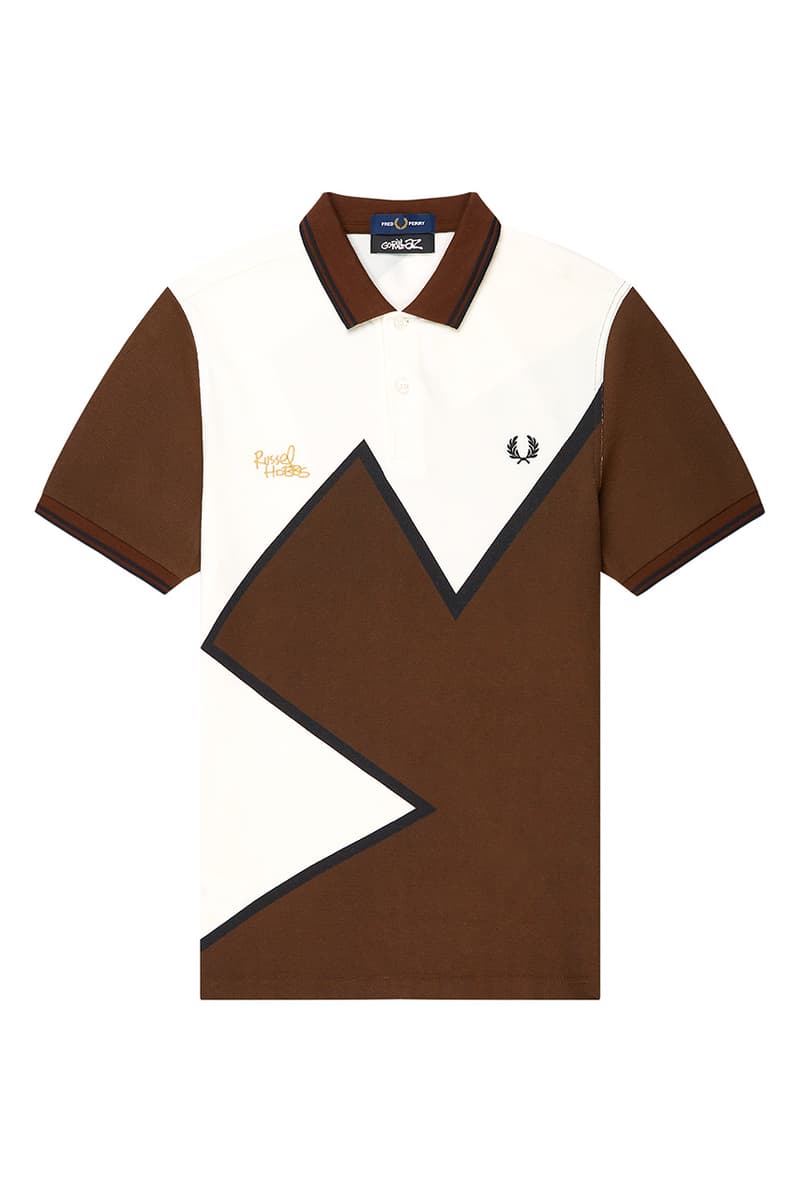 Fred Perry x Gorillaz Collaboration Release Info polo shirt Harrington Jacket