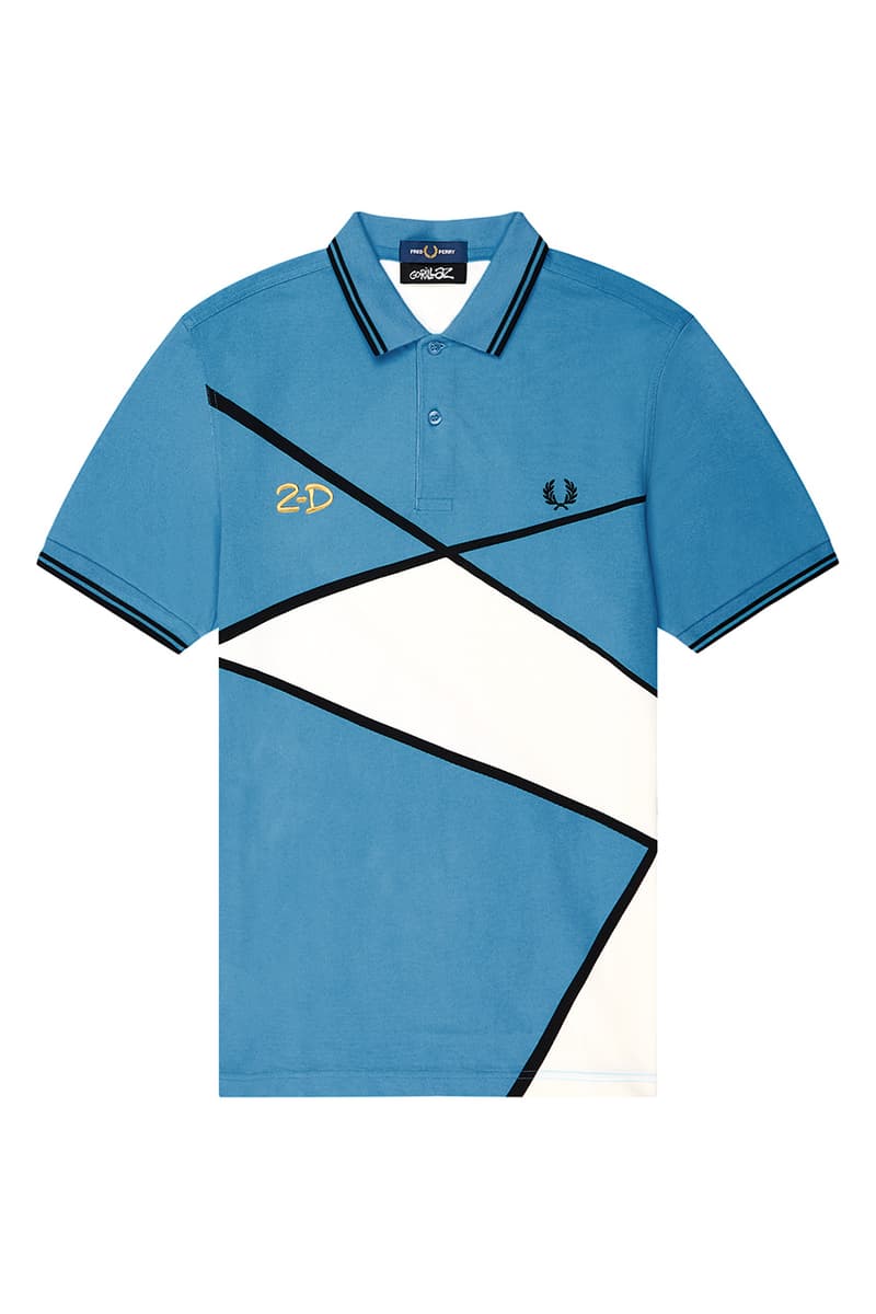 Fred Perry x Gorillaz Collaboration Release Info polo shirt Harrington Jacket