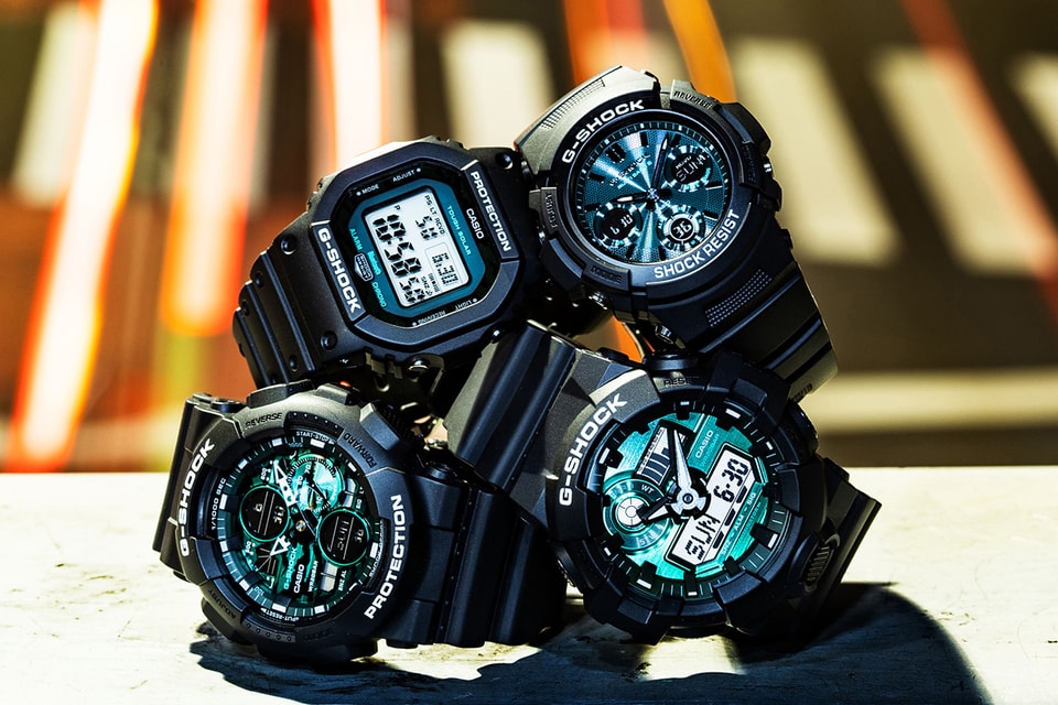 G Shock Midnight Green Capsule Collection Hypebeast G Shock Midnight Green Capsule Collection Hypebeast