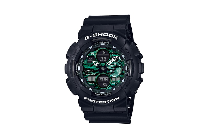 G-SHOCK brings Midnight Green to Four of its Favorites