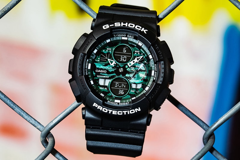 G-SHOCK brings Midnight Green to Four of its Favorites