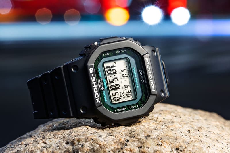 G-SHOCK brings Midnight Green to Four of its Favorites