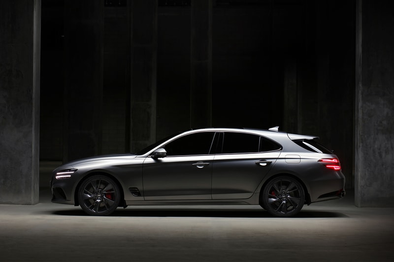 genesis hyundai g70 shooting brake europe market design model luxury sporty athletic car preview teaser 