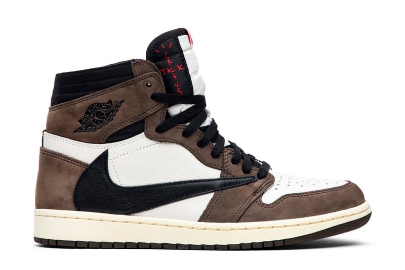 brown and white jordan 1s