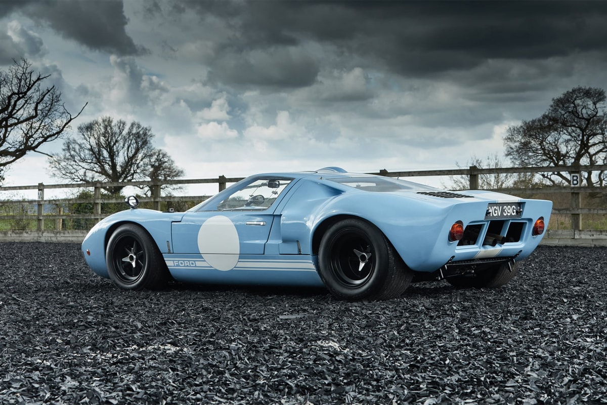 gooding company 1969 ford gt40 race car last production produced model unit 