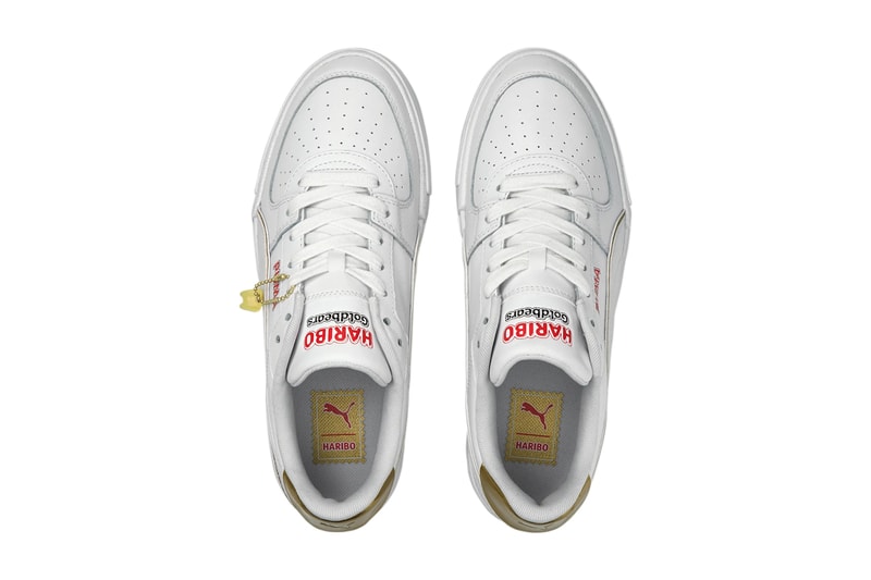 haribo puma street rider happy cherries ca pro goldbears 382879 382878 01 white team gold Poinciana jas green red 