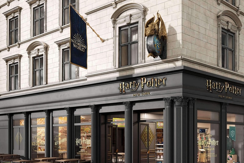 Harry Potter flagship store new york city first look Opening Date Info butterbeer bar