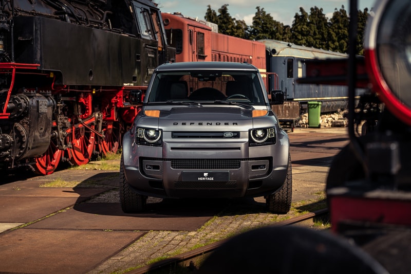 Heritage Customs Valiance New Land Rover Defender Rust Components Oxidized Panels Metal Brush Polished Carbon Fiber Gold Aluminium Custom Body Kit Wheels Rims Upgrades TuneNiels van Roij Design