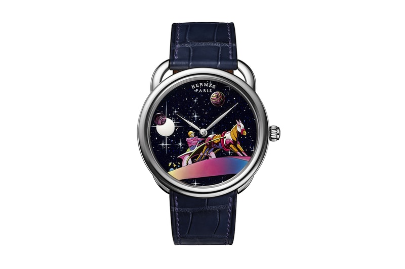 Hermès Arceau Space Derby Collection Takes Love of Equestrian Pursuits to New Heights