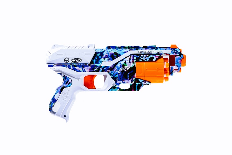 hype nerf soft play gun blaster heat temperature co branding darts graffiti exlusive limited edition design core signature icons  