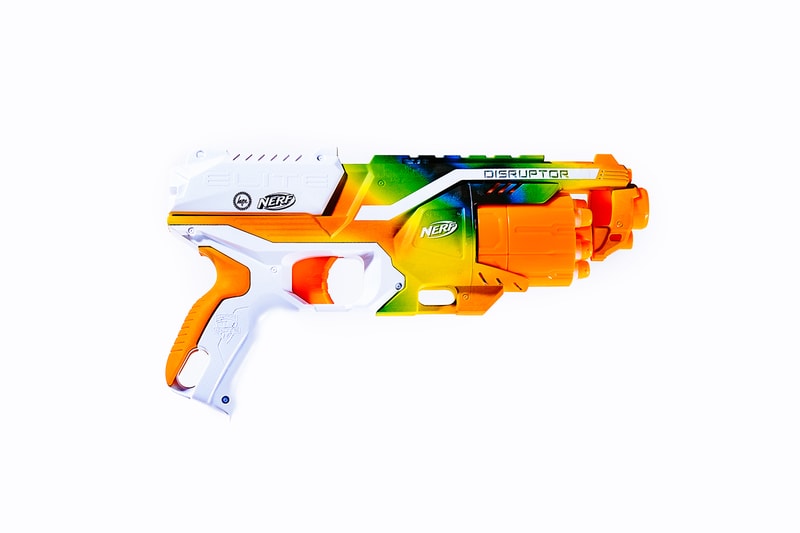 hype nerf soft play gun blaster heat temperature co branding darts graffiti exlusive limited edition design core signature icons  