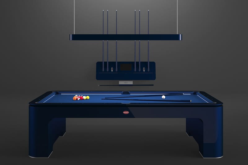Bugatti and IXO Deliver a $300,000 USD Carbon Fiber Pool Table