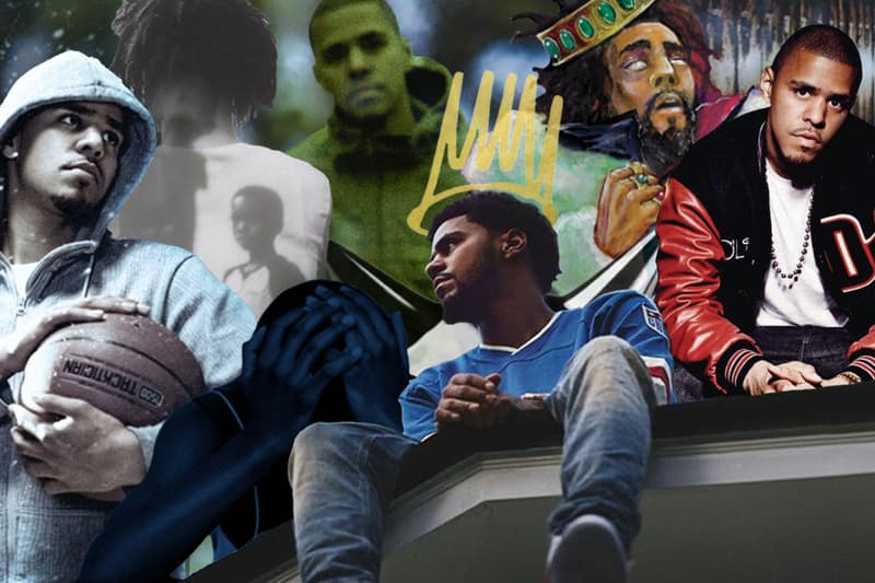 J. Cole Albums and Mixtapes Ranking The Come Up KOD Truly Yours 4 your Eyez Only Cole World: The Sideline Story Friday Night Lights The Warm Up 2014 Forest Hills Drive Born Sinner