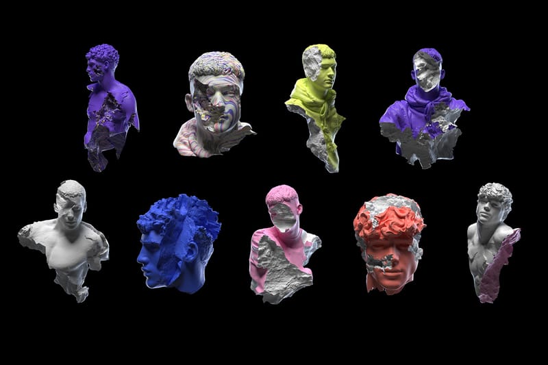 Jam Sutton Releases Augmented Reality NFT Sculptures Inspired by Ancient Statues