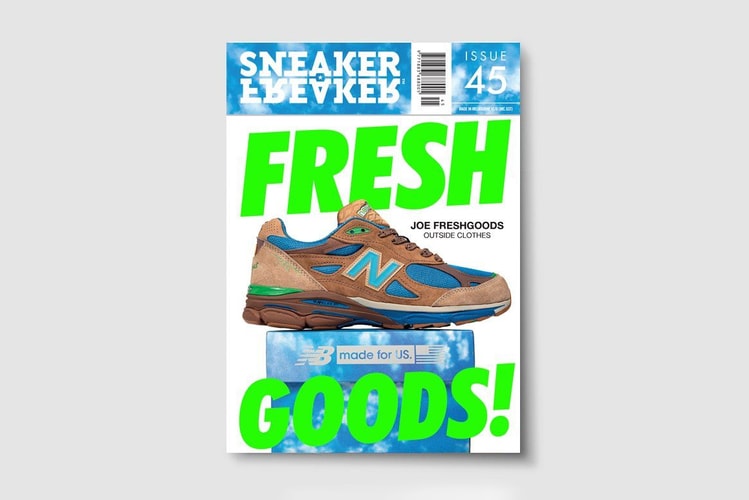 Sneaker Freaker Magazine Reveals Joe Freshgoods' New Balance 990v3 Collaboration
